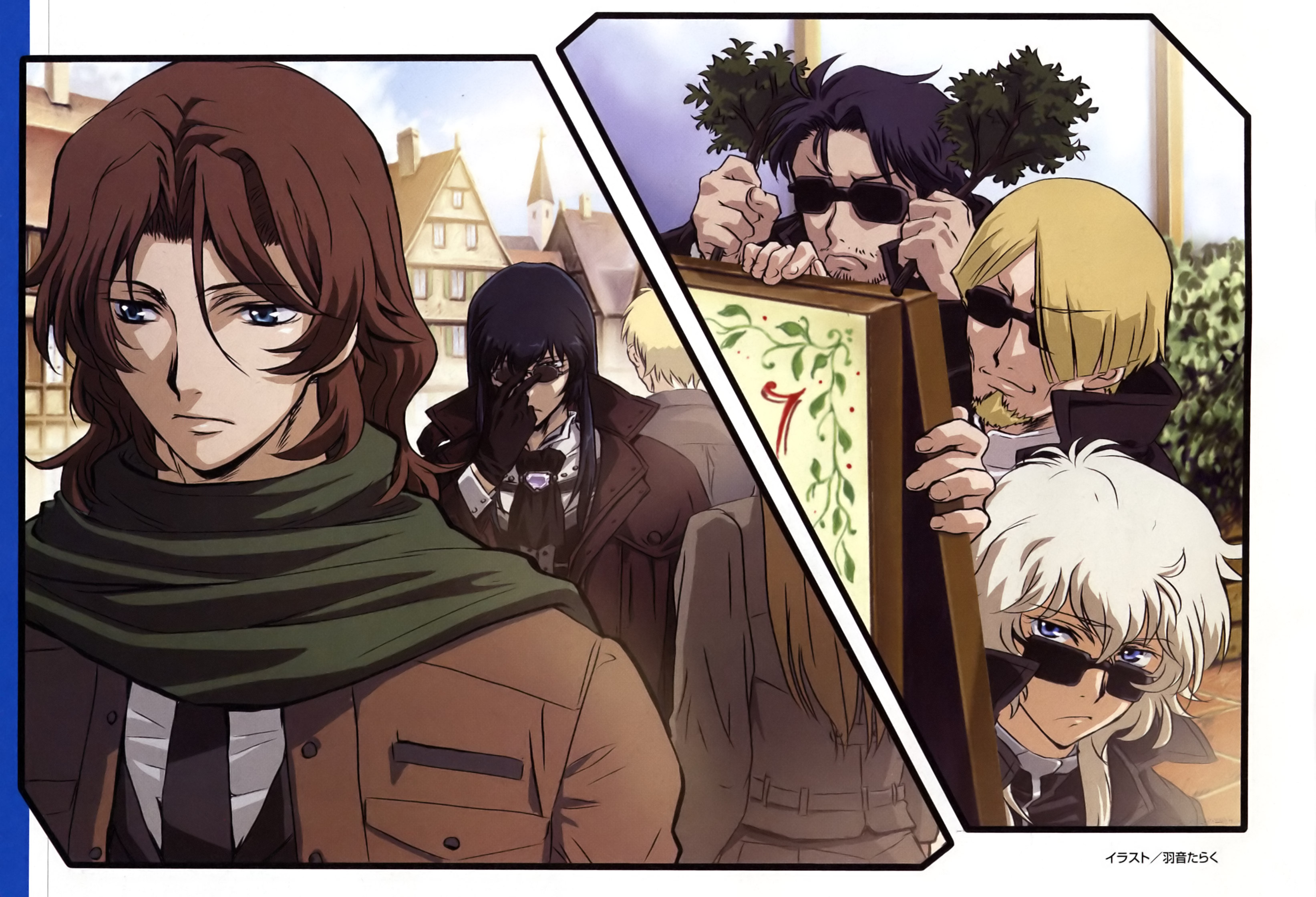 uon taraku gundam gundam 00 gundam 00p grave violento hixar fermi ian